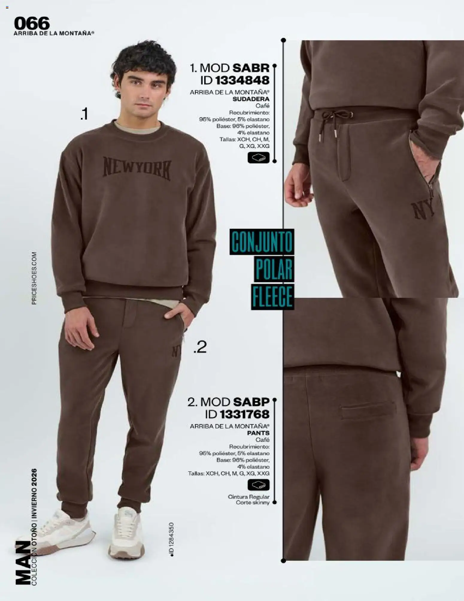 Nuevas ofertas de Price Shoes válidas en toda la República Mexicana desde el 01/09/2026. ¡Encuentra las mejores ofertas en Price Shoes catálogo Man! | Página: 66 | Productos: Café, Sudadera, Conjunto, Pants