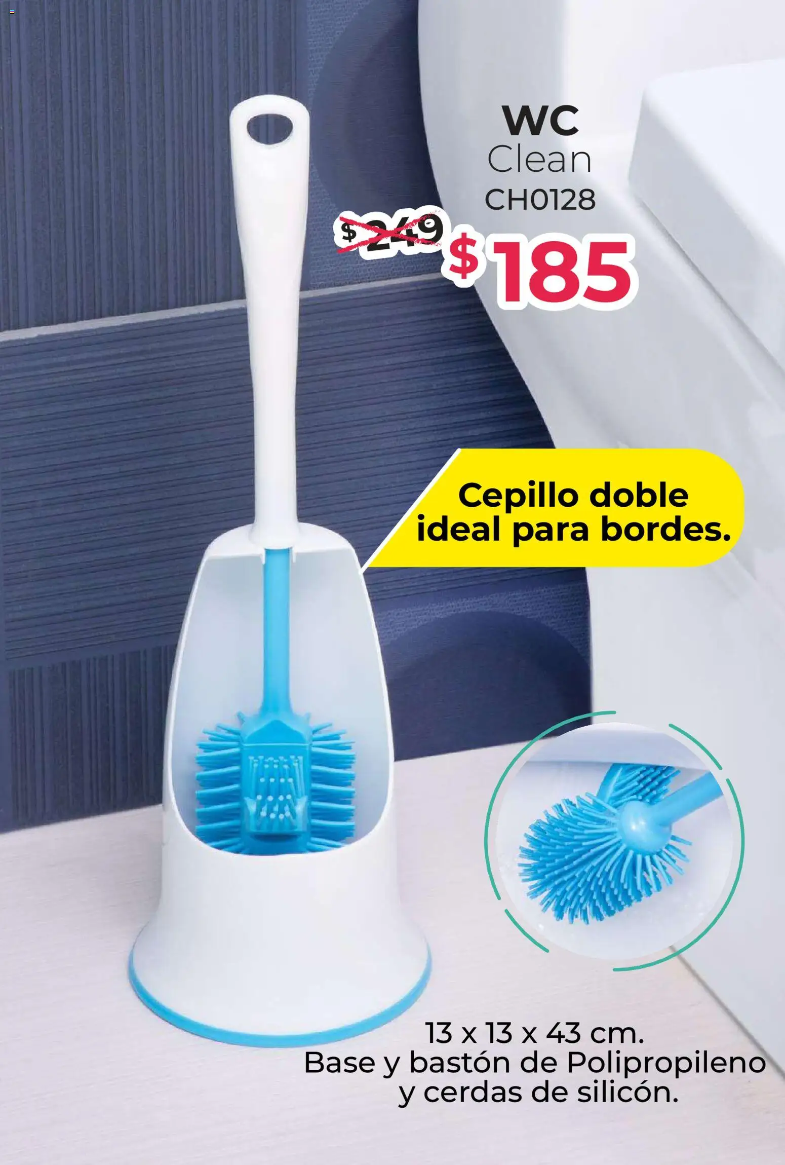 Nuevas ofertas de Colchas Concord válidas en toda la República Mexicana desde el 01.05.2026. ¡Encuentra las mejores ofertas en Colchas Concord catálogo Concord home! | Página: 122 | Productos: Cepillo