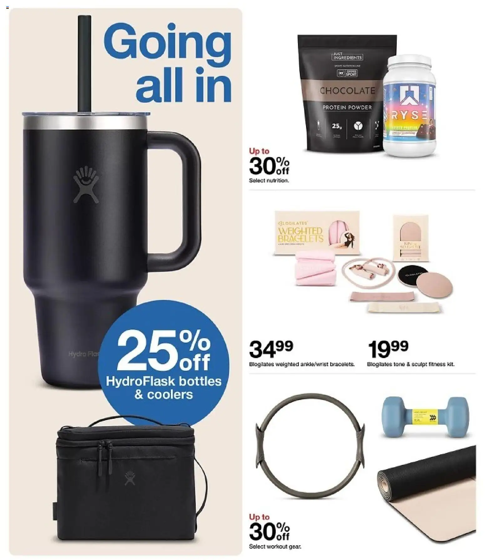 Target Weekly Ad - valid from 08/30/2026 | Page: 11 | Products: Protein Powder, Powder, Chocolate, Protein
