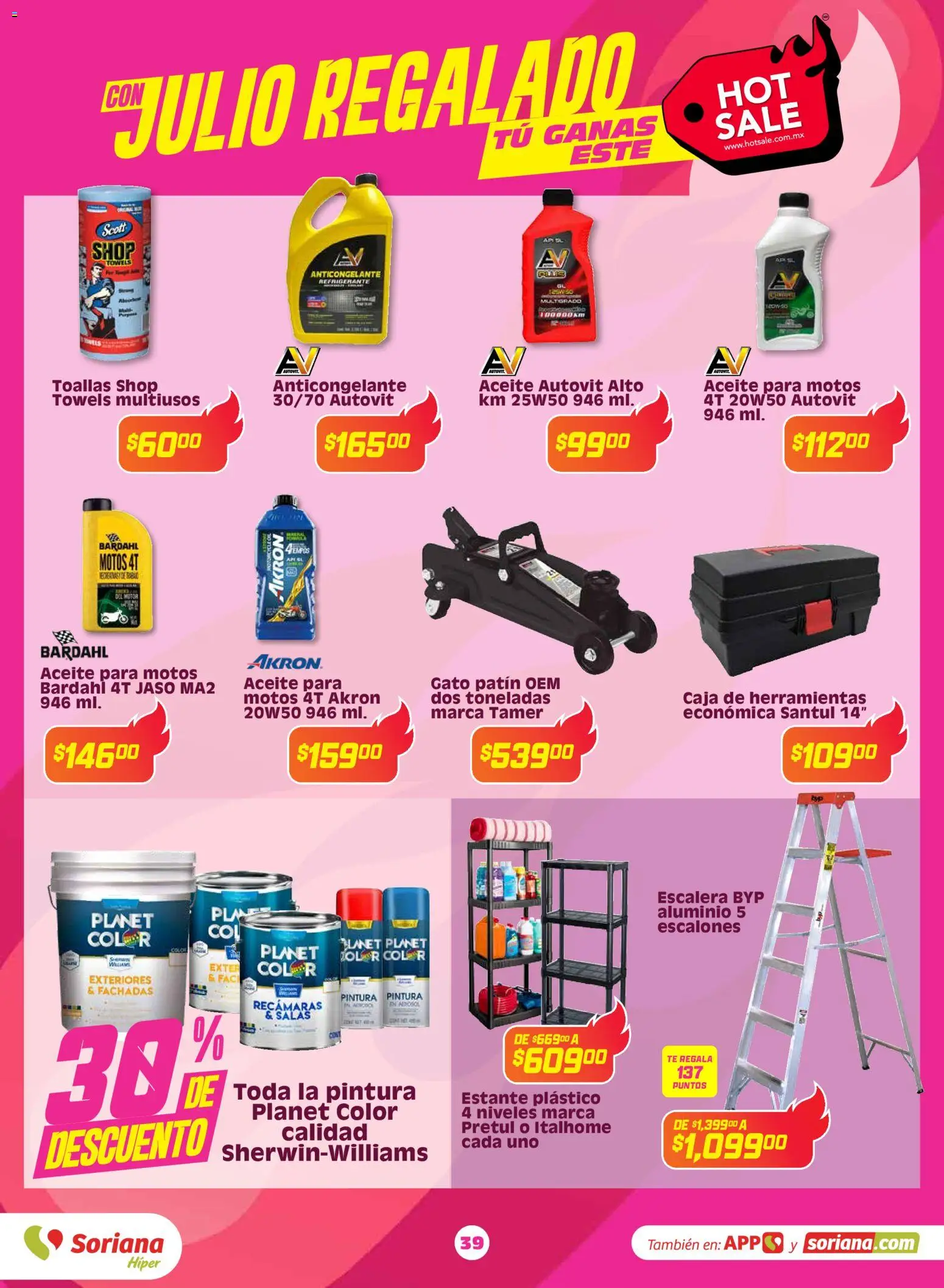 Nuevas ofertas de Soriana válidas en toda la República Mexicana desde el 25.05.2026. ¡Encuentra las mejores ofertas en Soriana Hot Sale Híper Nacional! | Página: 40 | Productos: Col, Té, Caja, Toallas