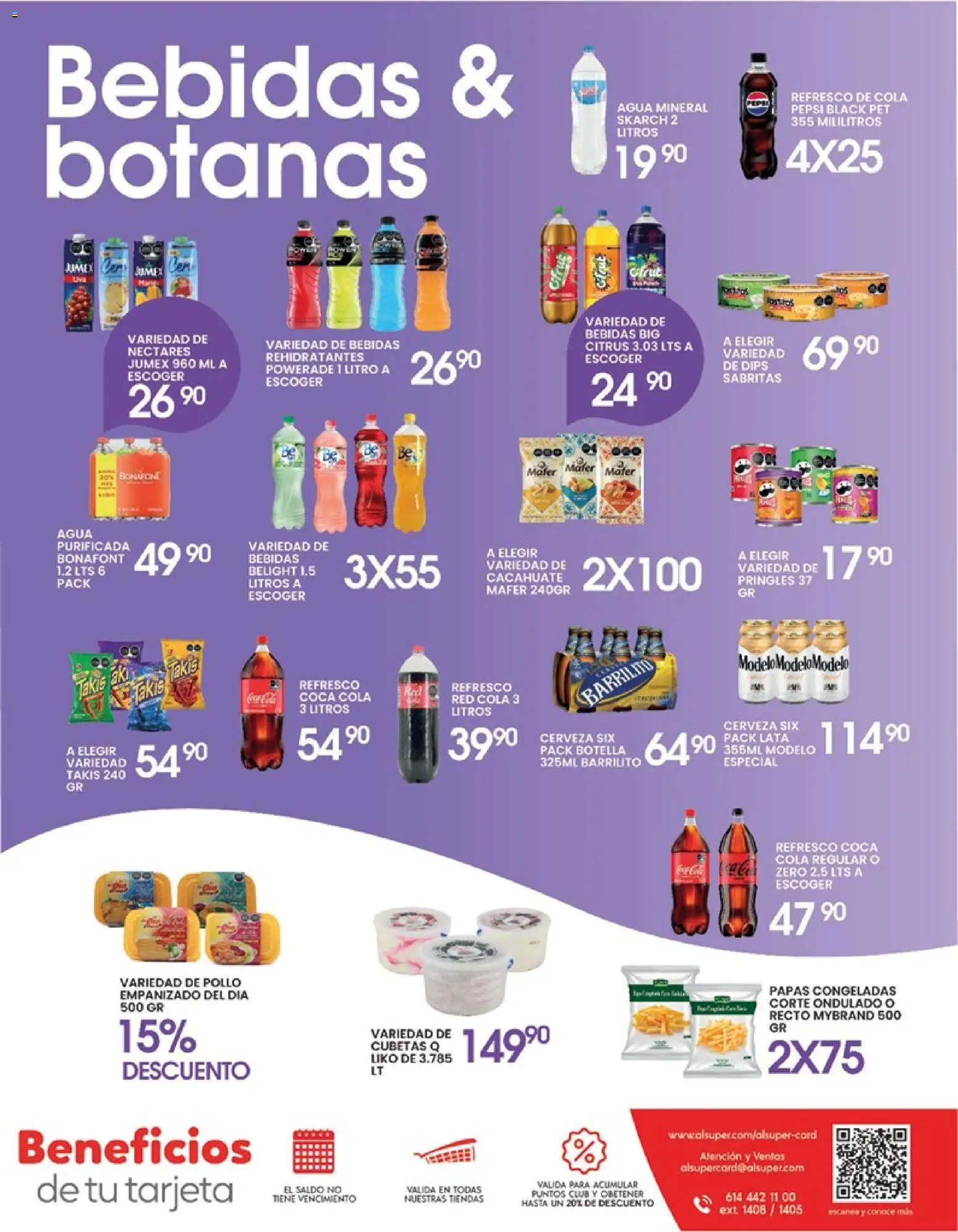 Nuevas ofertas de Alsuper válidas en toda la República Mexicana desde el 12.05.2026. ¡Encuentra las mejores ofertas en Alsuper folleto Calera! | Página: 7