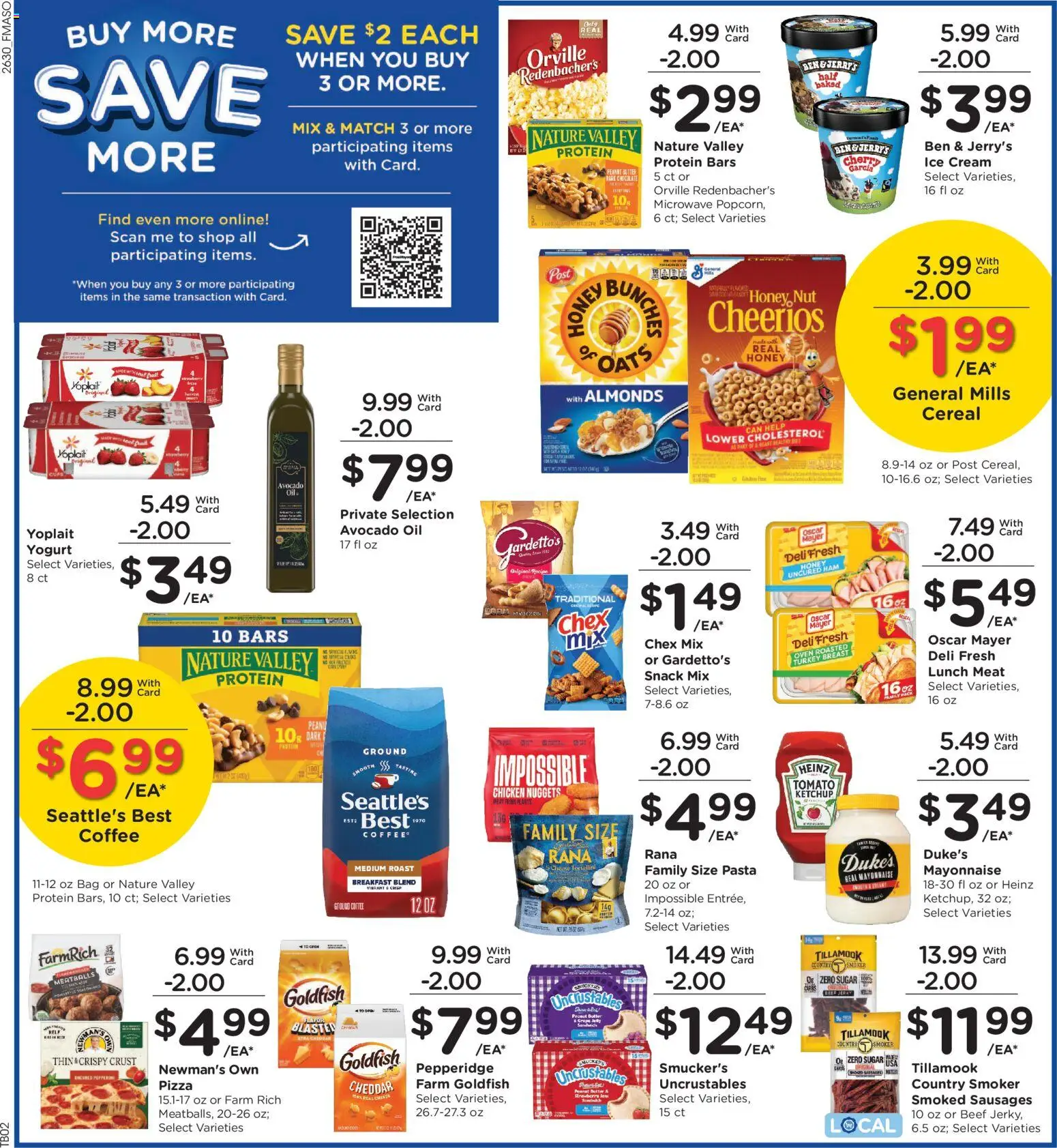 Fred Meyer Weekly Ad - valid from 08/26/2026 | Page: 5 | Products: Almonds, Chicken, Protein, Ketchup