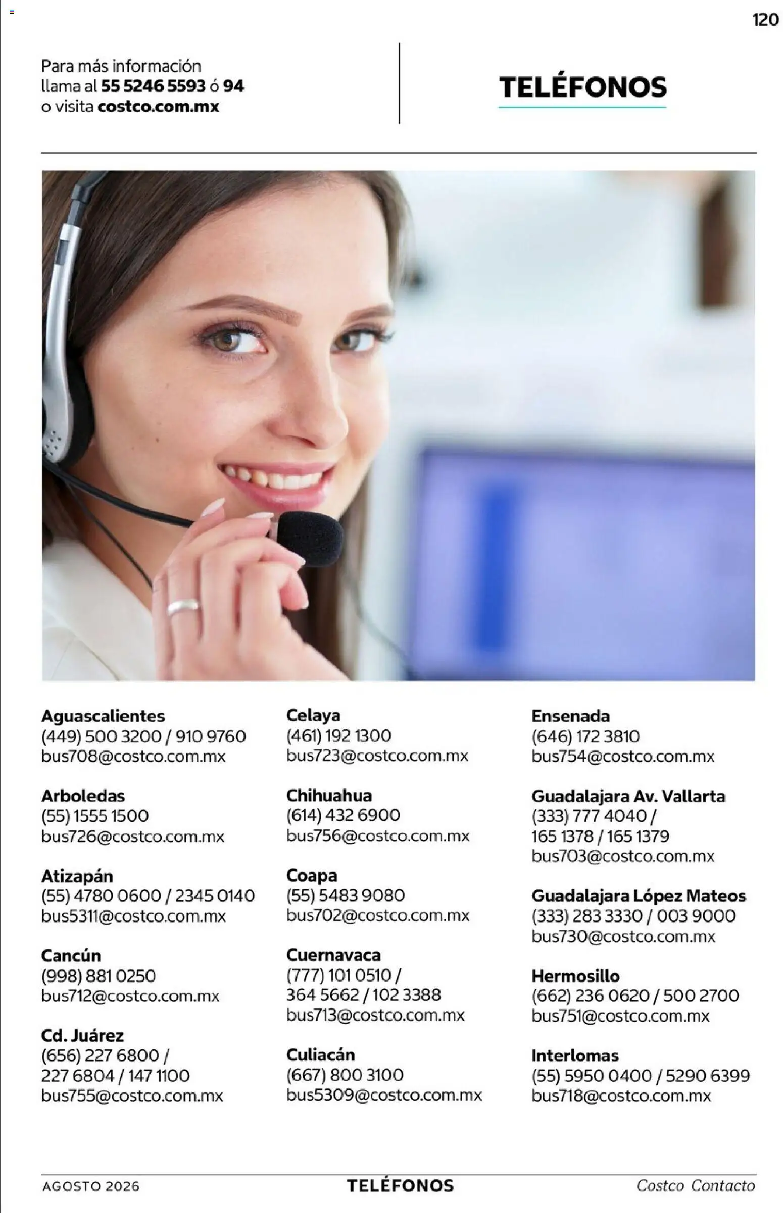 Nuevas ofertas de Costco válidas en toda la República Mexicana desde el 01/08/2026. ¡Encuentra las mejores ofertas en Costco catálogo Agosto! | Página: 120