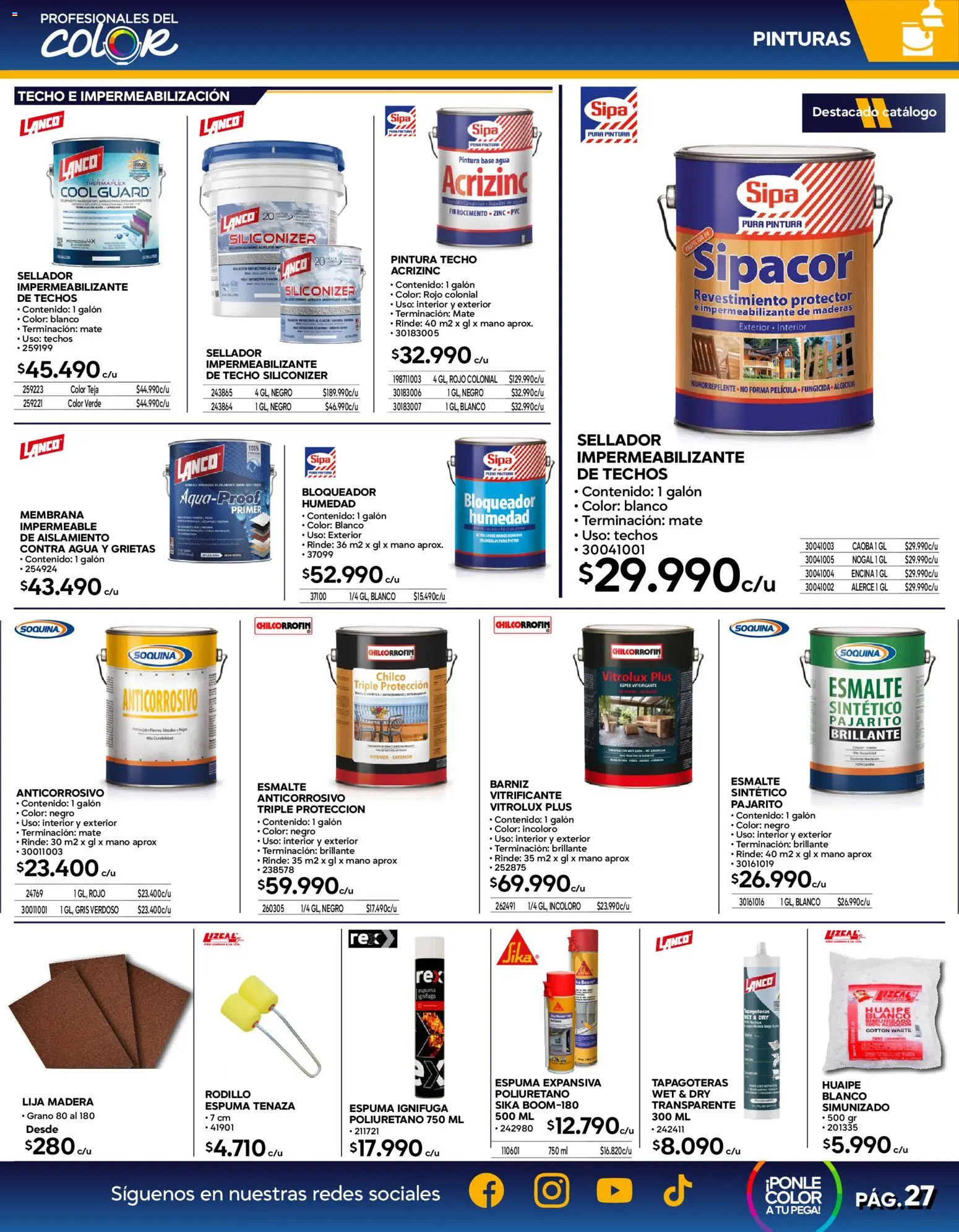 Construmart Ofertas │ válido desde el 31.07.2026 | Página: 25 | Productos: Tenaza, Membrana, Mate, Pintura