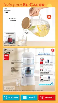 Vista previa de Betterware campaña 5 2026, nuevo folleto de la tienda, válido en México a partir del 04.05.2026 | Página: 68 | Productos: Grifo, Agua, Purificador