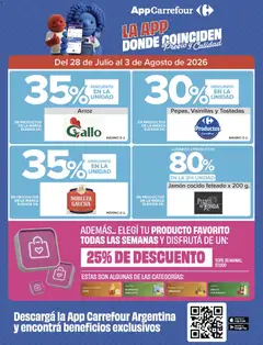 Vista previa Carrefour ofertas válido desde el 28/07/2026 | Página: 36