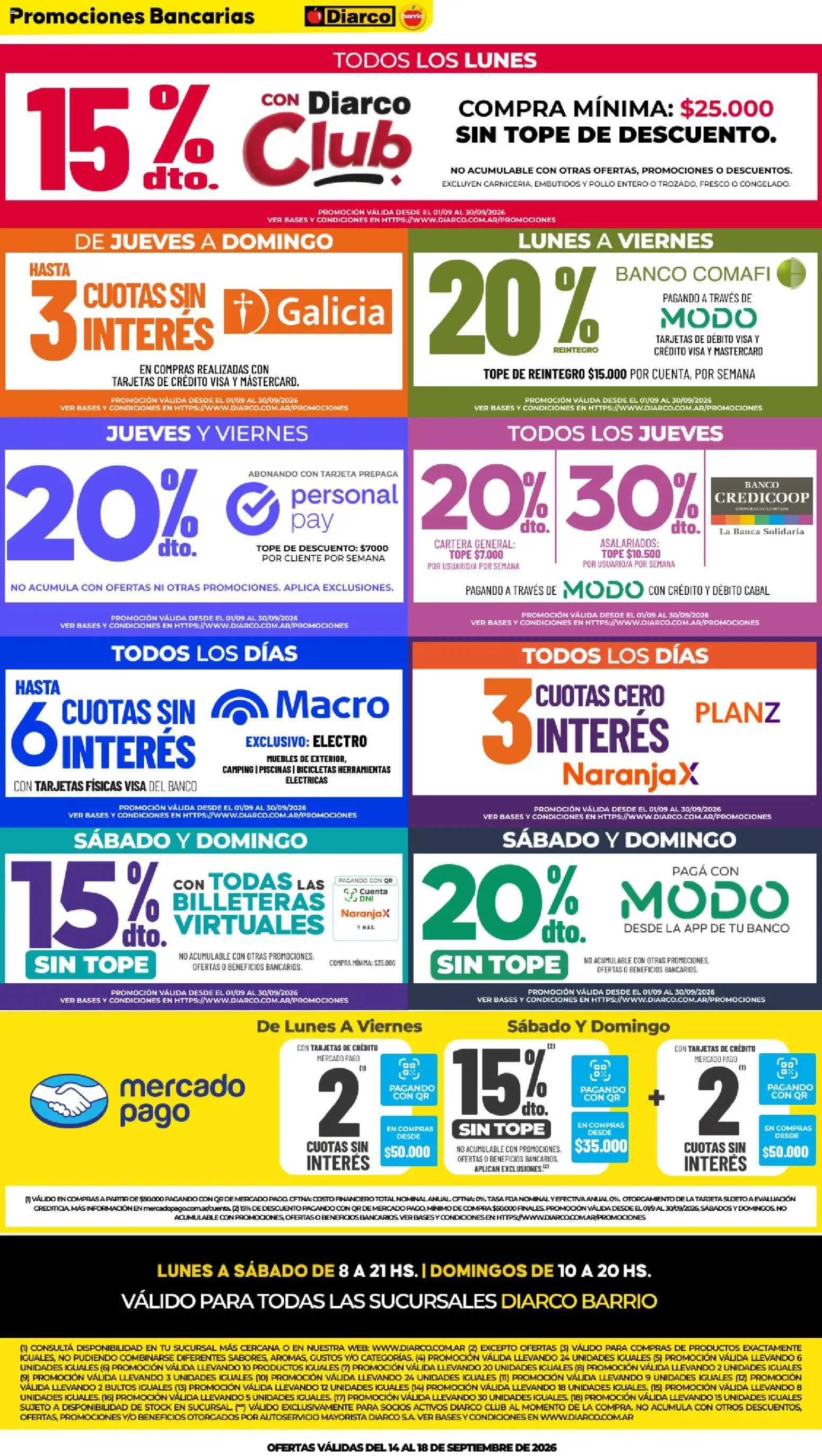 Diarco - Ofertas │ válido desde el 14/09/2026 | Página: 11