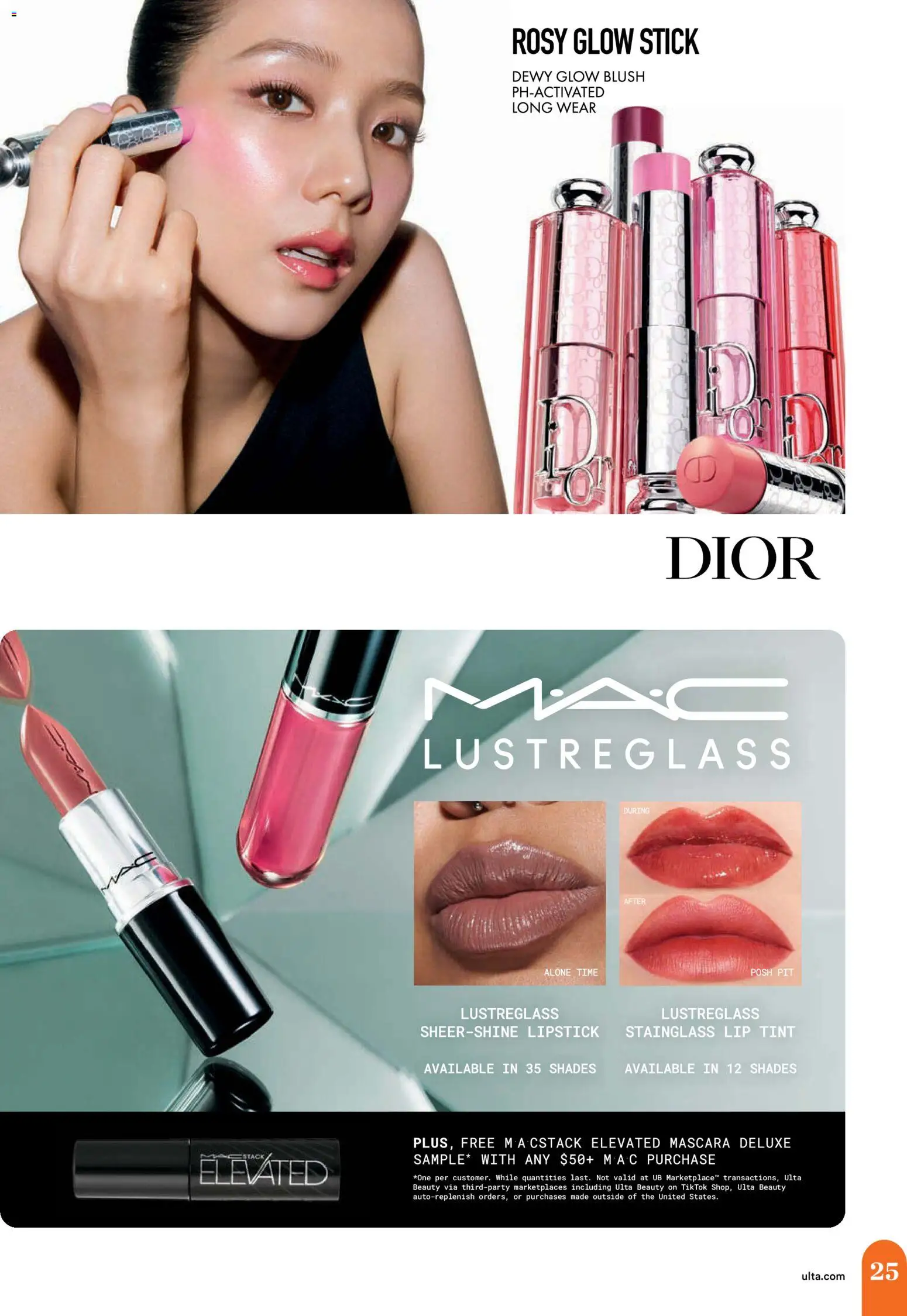 Ulta Beauty Weekly Ad - valid from 08/28/2026 | Page: 25 | Products: Blush, Mascara, Lipstick