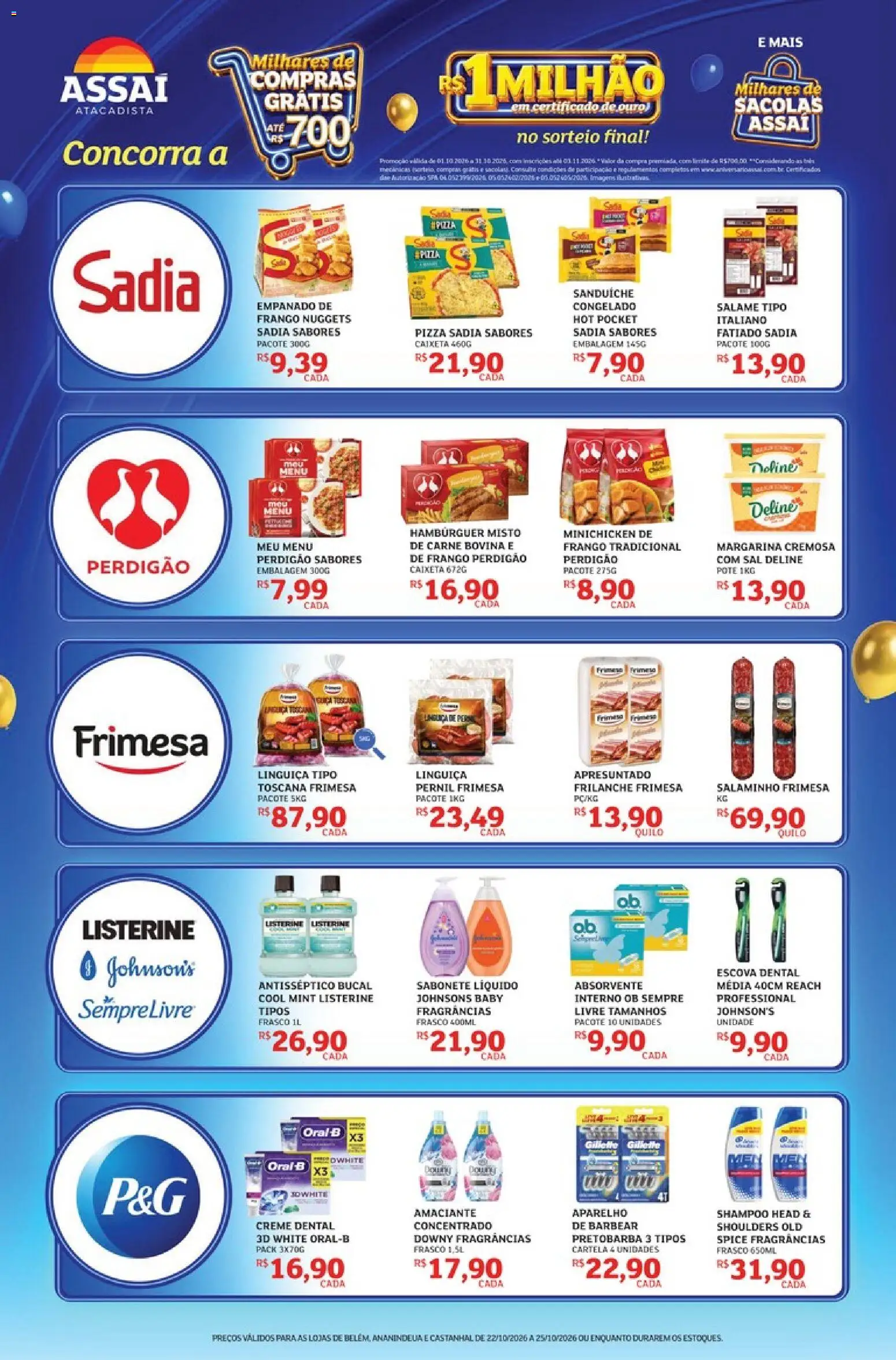 Assaí Atacadista Folheto - válido de 22/10/2026 | Página: 2