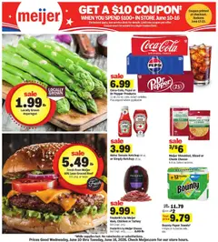 Preview of Meijer weekly ads valid from 10.06.2026