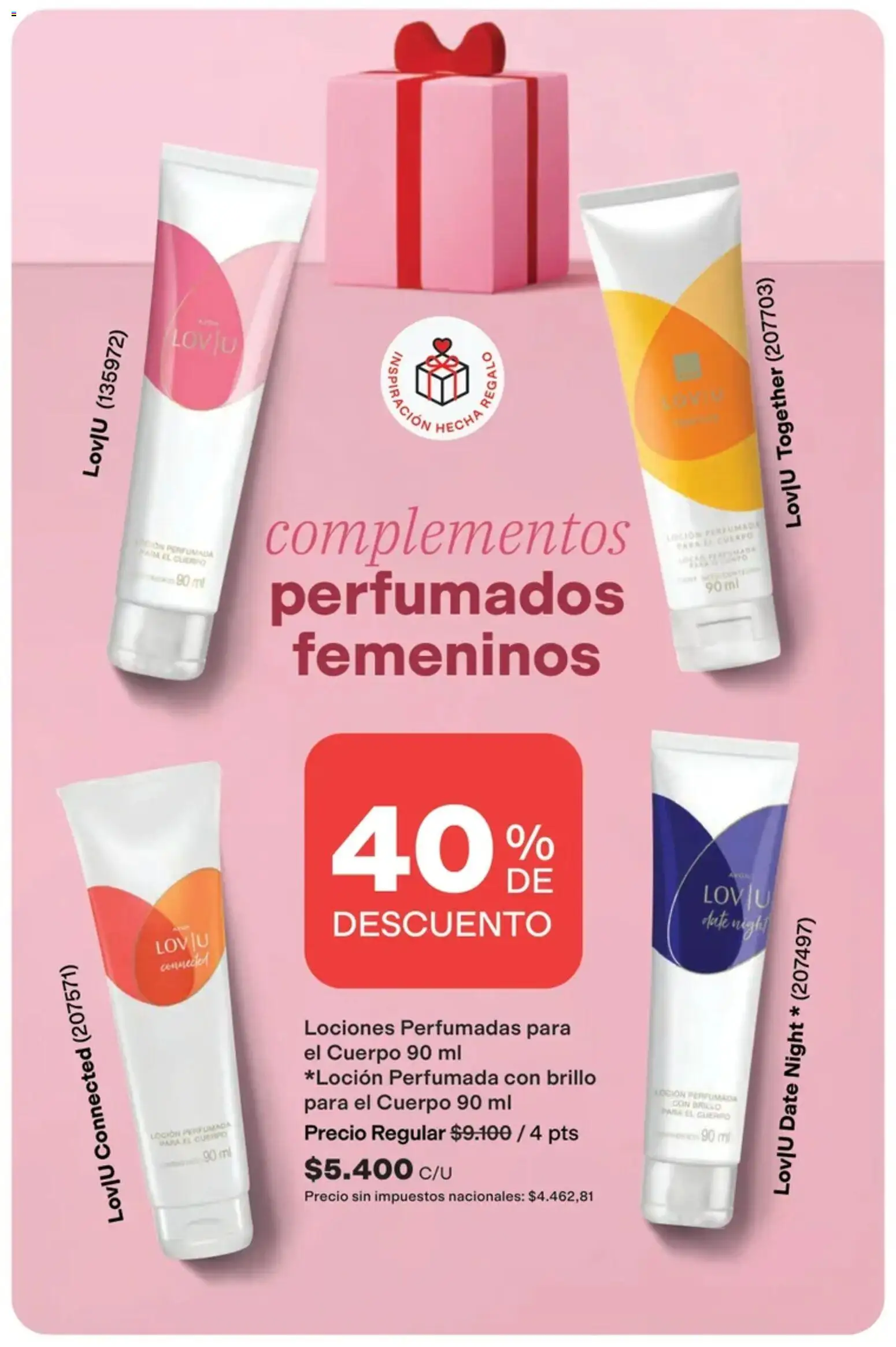 Catálogo AVON Campaña 13 │ válido desde el 01/09/2026 | Página: 20 | Productos: Brillo, Loción