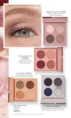 Vista previa de Yves Rocher campaña 8 2026, nuevo folleto de la tienda, válido en México a partir del 02.06.2026 | Página: 70 | Productos: Paleta