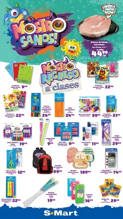 Vista previa de S-Mart folleto Ofertas de feria Matamoros, nuevo folleto de la tienda, válido en México a partir del 25/08/2026