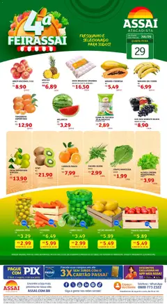 Assaí Atacadista ofertas - AM - Pré-Visualização do folheto da loja Assaí Atacadista, válido de 29/07/2026