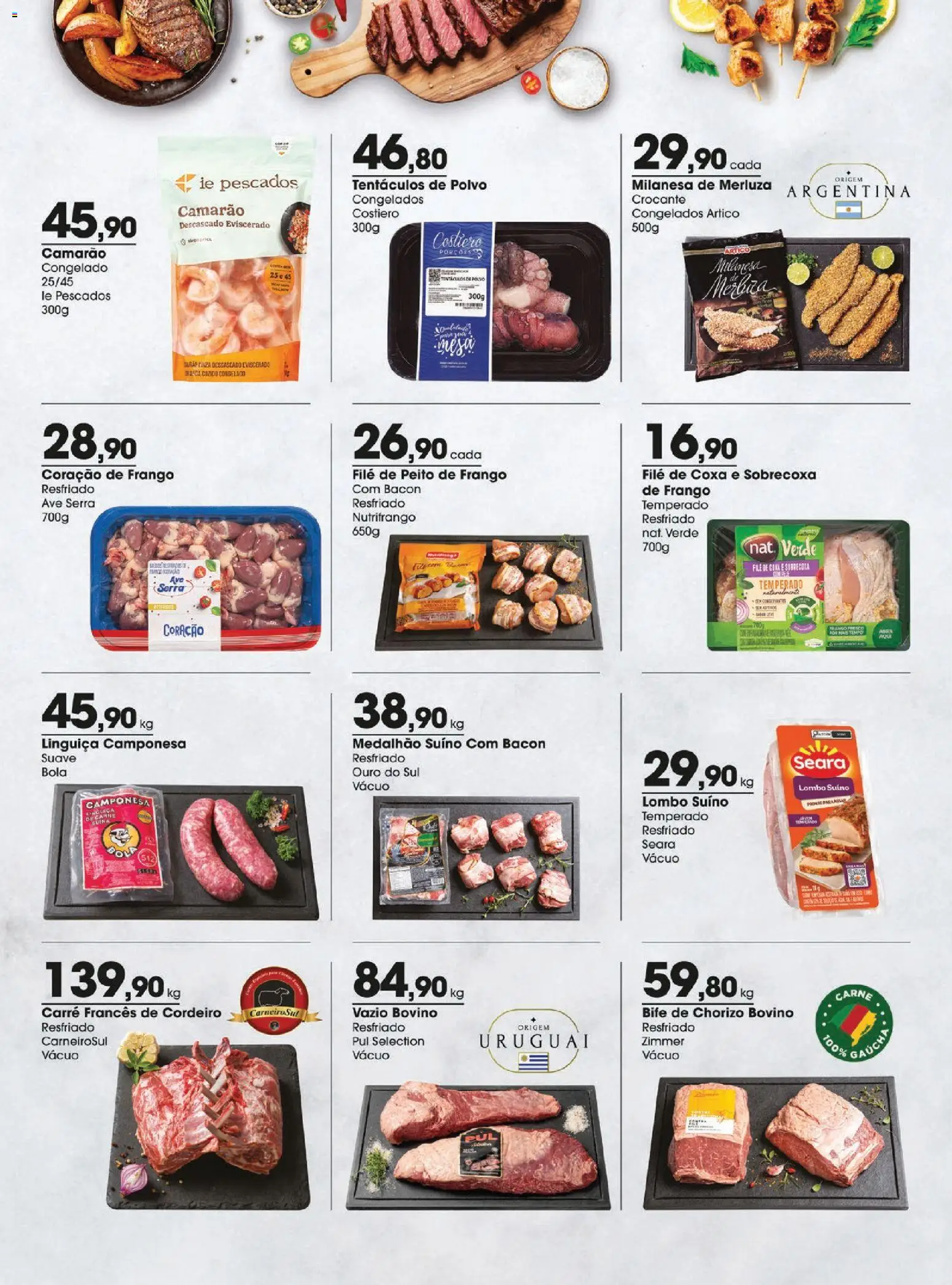 Zaffari Folheto - válido de 26.05.2026 | Página: 10 | Produtos: Linguiça, Lombo, Carne, Frango