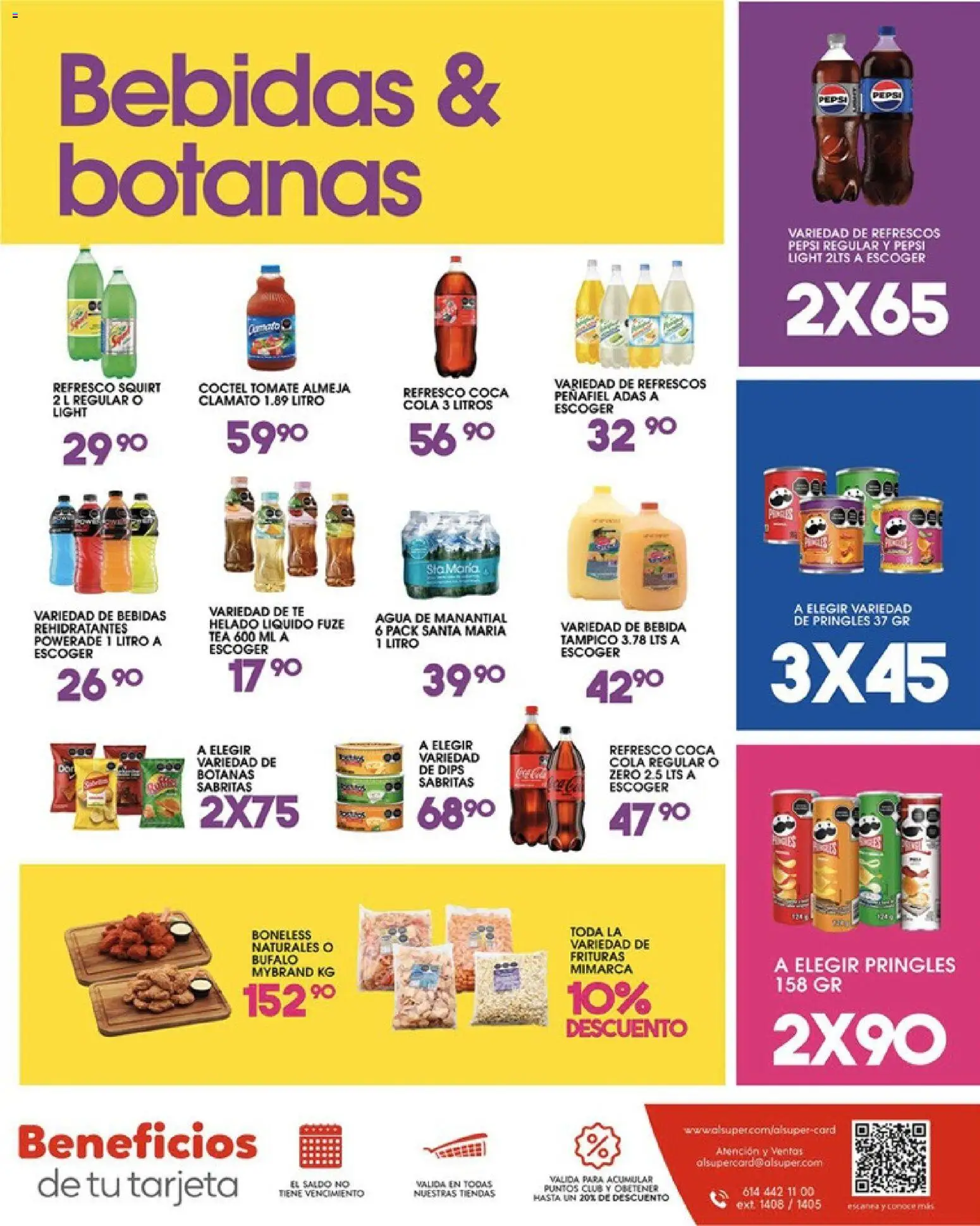 Nuevas ofertas de Alsuper válidas en toda la República Mexicana desde el 12.06.2026. ¡Encuentra las mejores ofertas en Alsuper folleto Chihuahua-Estado! | Página: 7 | Productos: Refresco, Tomate, Agua, Helado