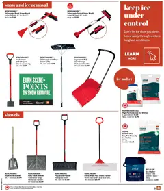 Preview of Home Hardware flyer - Fall and Winter from shop Home Hardware valid from Aug 13, 2026 | Page: 9 | Products: Foam, Brush, Ice, Scraper