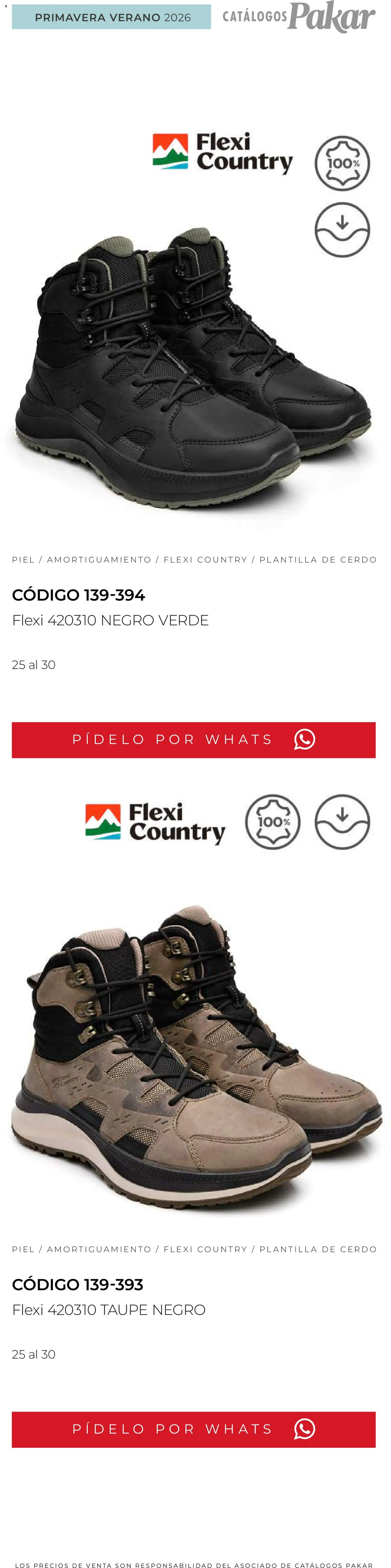 Nuevas ofertas de SC Pakar válidas en toda la República Mexicana desde el 04/03/2026. ¡Encuentra las mejores ofertas en SC Pakar catálogo Flexi PV26! | Página: 188 | Productos: Cerdo