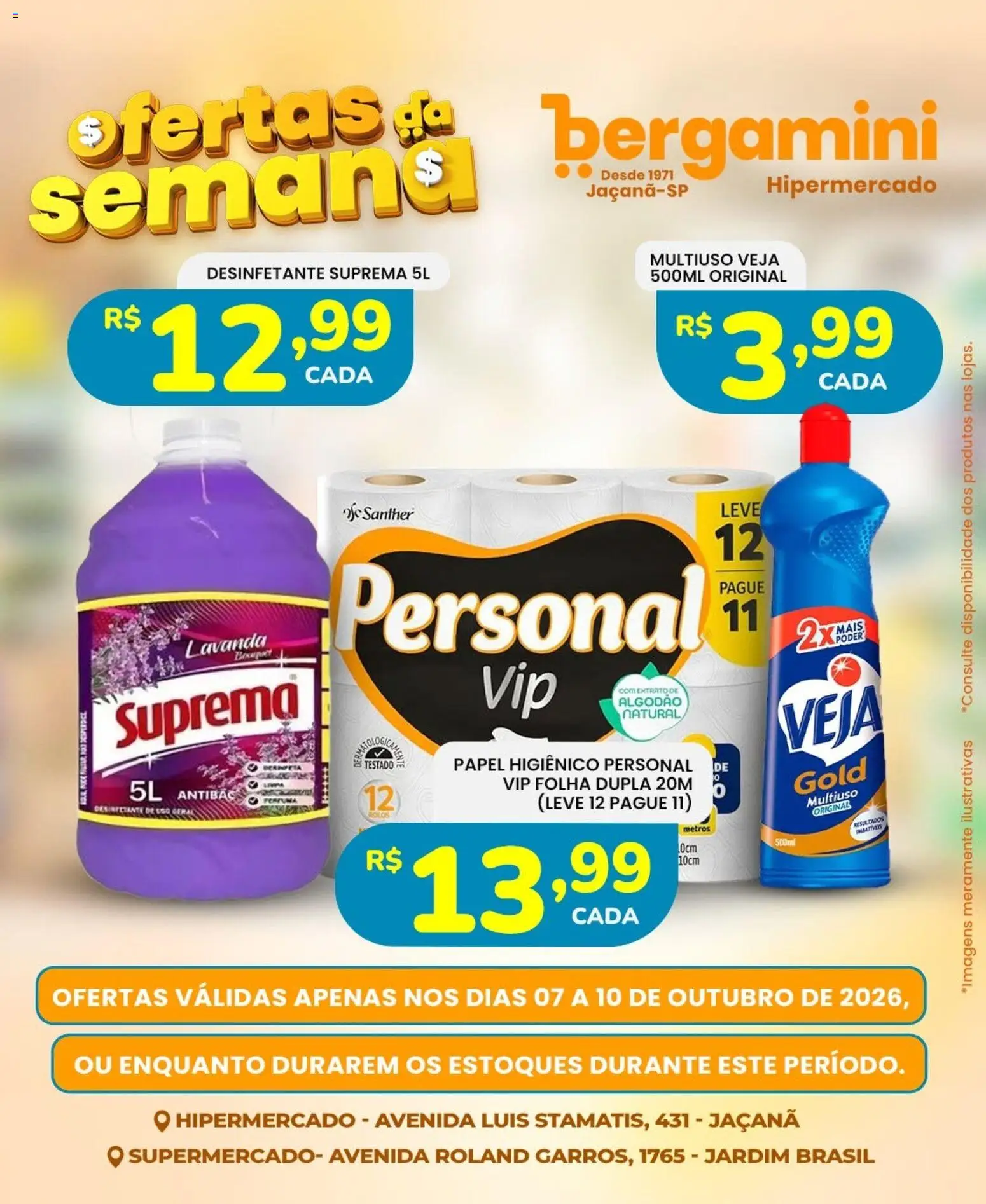 Supermercado Bergamini Folheto - válido de 07/10/2026 | Página: 8