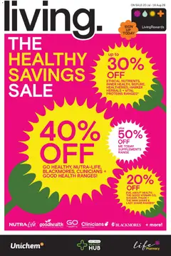 Life Pharmacy catalogue preview  - valid from 20 Jul 2026