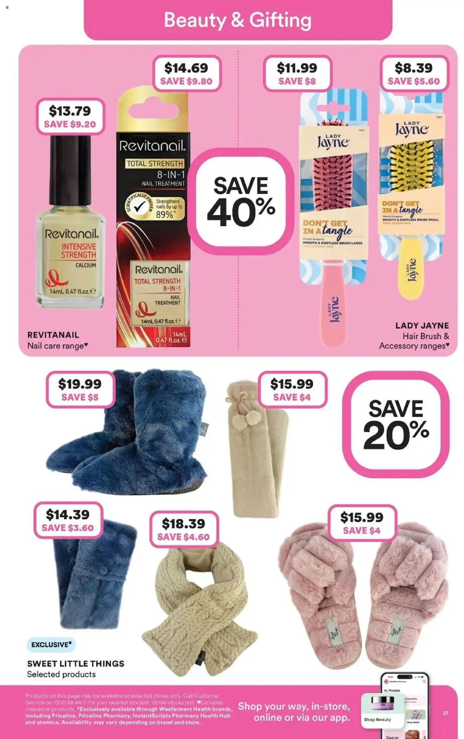 Priceline Pharmacy catalogue - valid from 20.05.2026 | Page: 21 | Products: Brush, Nail treatment, Treatment