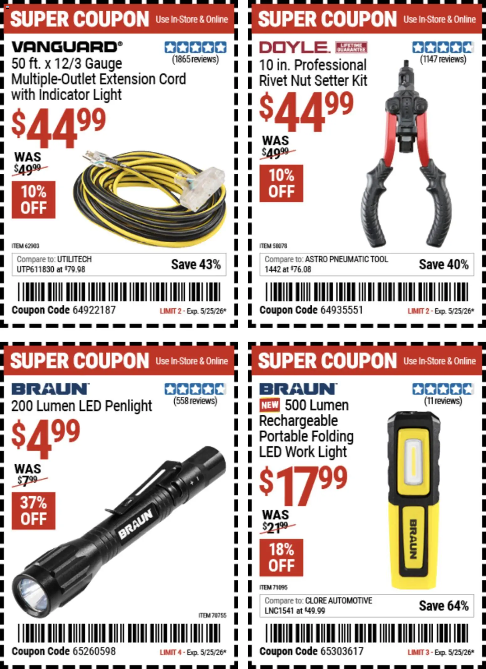 Harbor Freight Weekly Ad - valid from 11.05.2026 | Page: 12