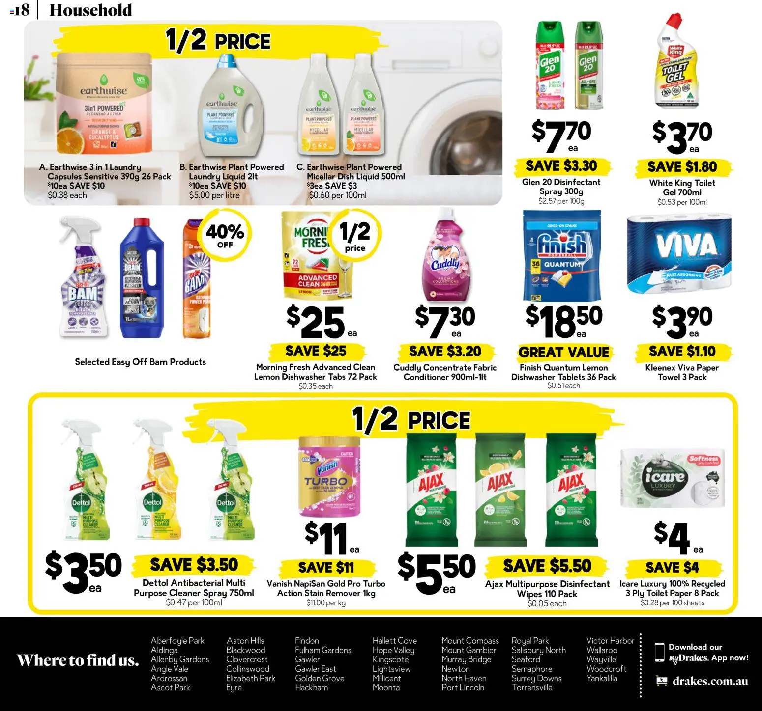 Drakes catalogue - valid from 12/08/2026 | Page: 18 | Products: Plant, Multipurpose, Dishwasher, Tablets