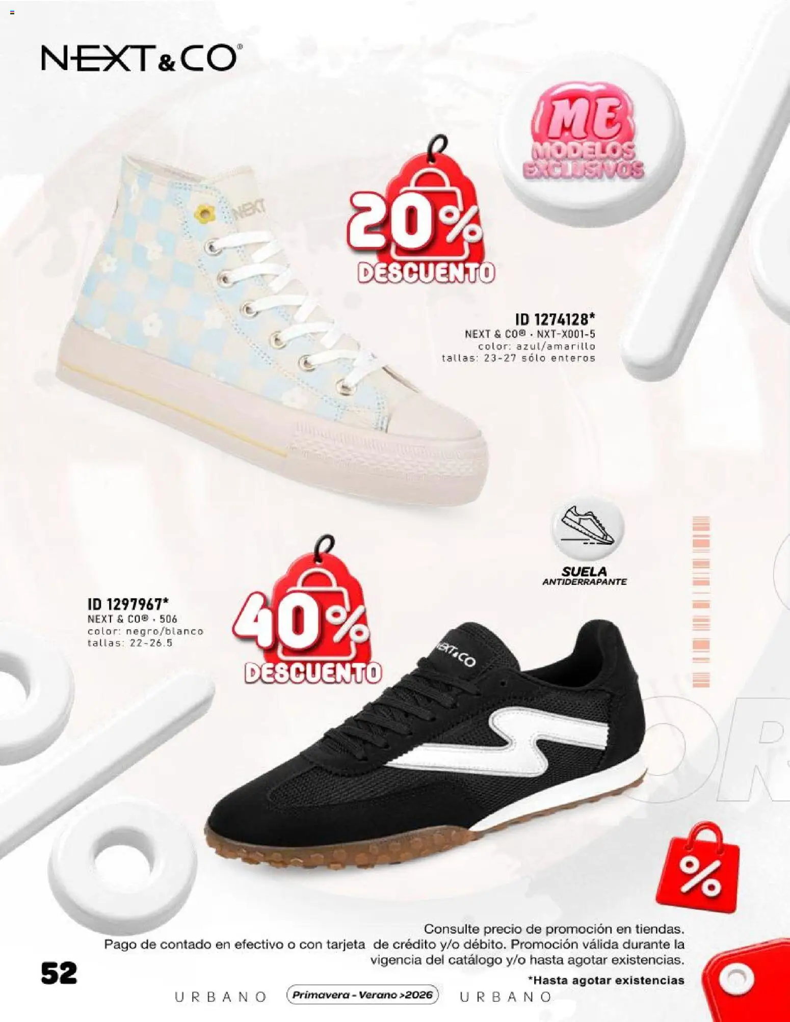 Nuevas ofertas de Price Shoes válidas en toda la República Mexicana desde el 03/07/2026. ¡Encuentra las mejores ofertas en Price Shoes catálogo Oportunidades Urbano! | Página: 52