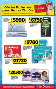 Vista previa Supermercado DIA Ofertas válido desde el 17.06.2026 | Página: 32 | Productos: Maquina de afeitar, Pañales