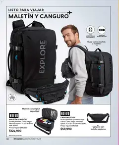 CyZone catálogo C13 -  Vista previa de la revista de la tienda CyZone valido desde el 10/08/2026 | Página: 38 | Productos: Mochila, Hebillas, Maletin