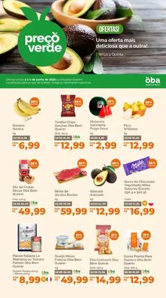 Oba Hortifruti - Ofertas da semana - Pré-Visualização do folheto da loja Oba Hortifruti, válido de 02.06.2026