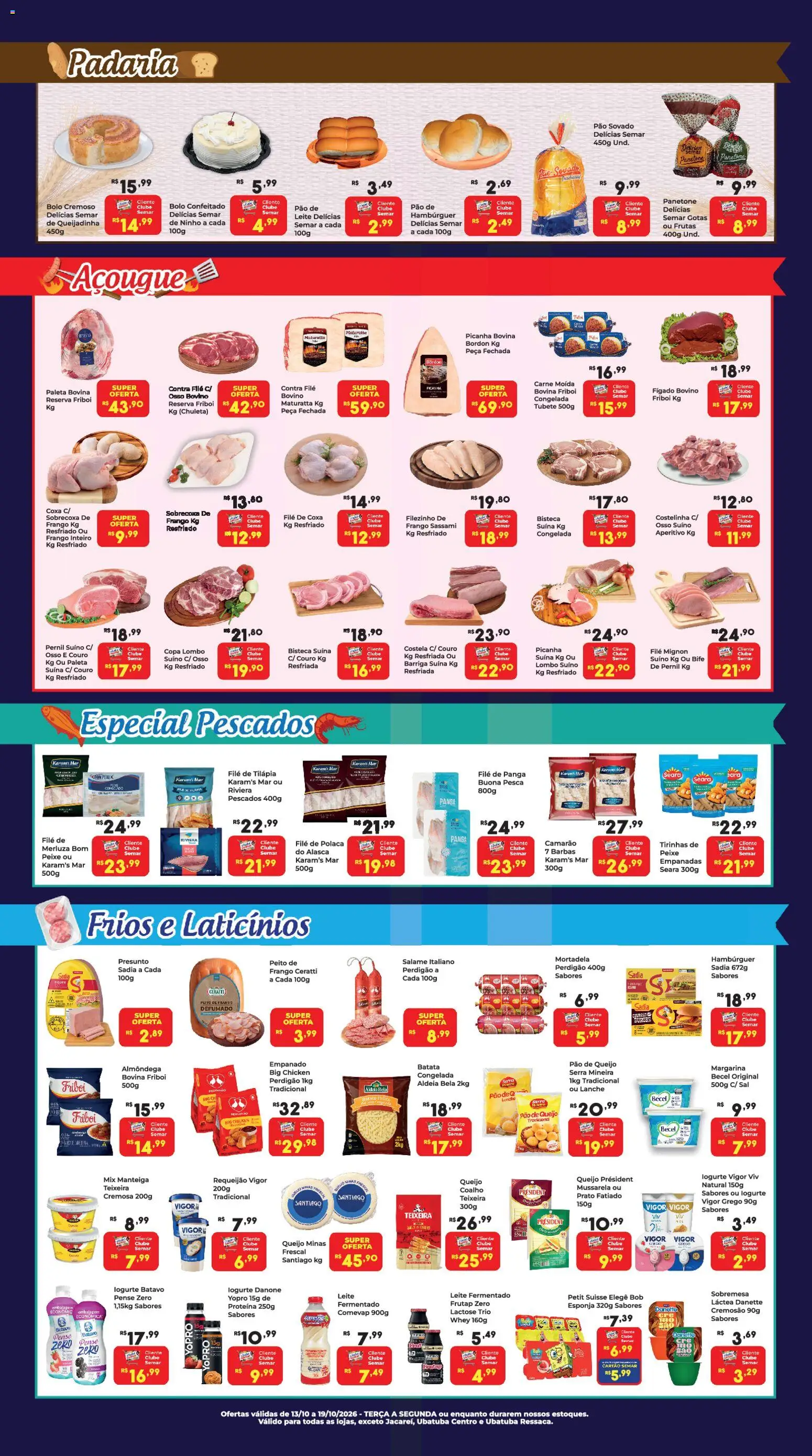 Semar Supermercado Folheto - válido de 13/10/2026 | Página: 3