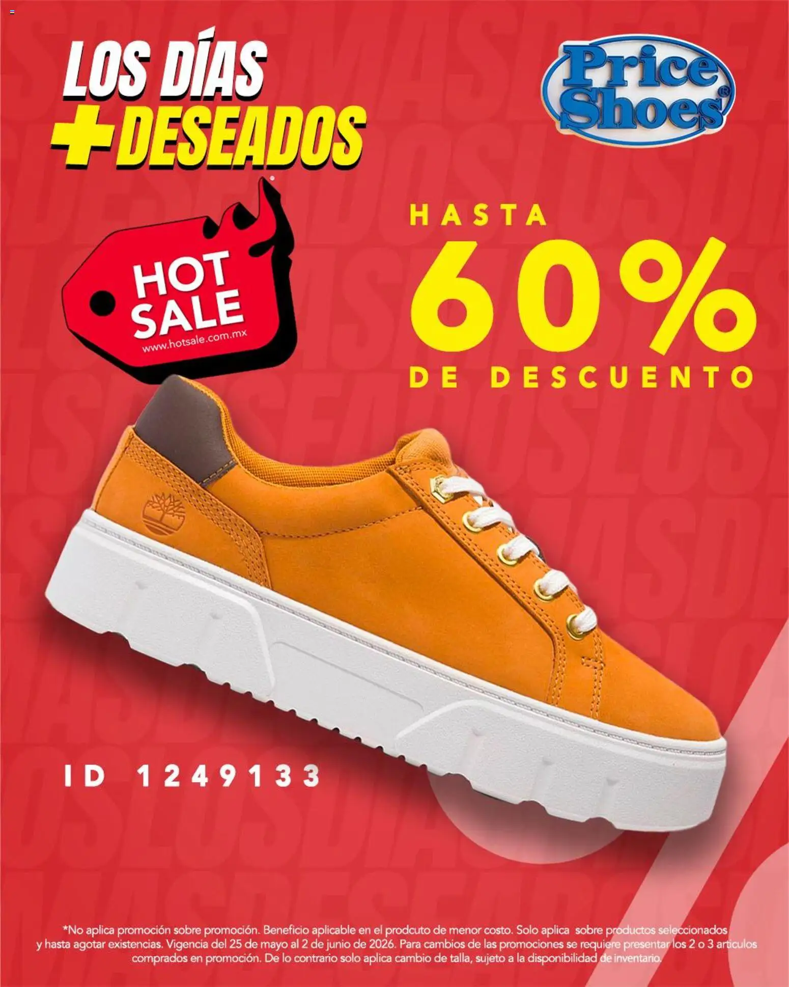 Nuevas ofertas de Price Shoes válidas en toda la República Mexicana desde el 25.05.2026. ¡Encuentra las mejores ofertas en Price Shoes Hot Sale! | Página: 3 | Productos: Sobre