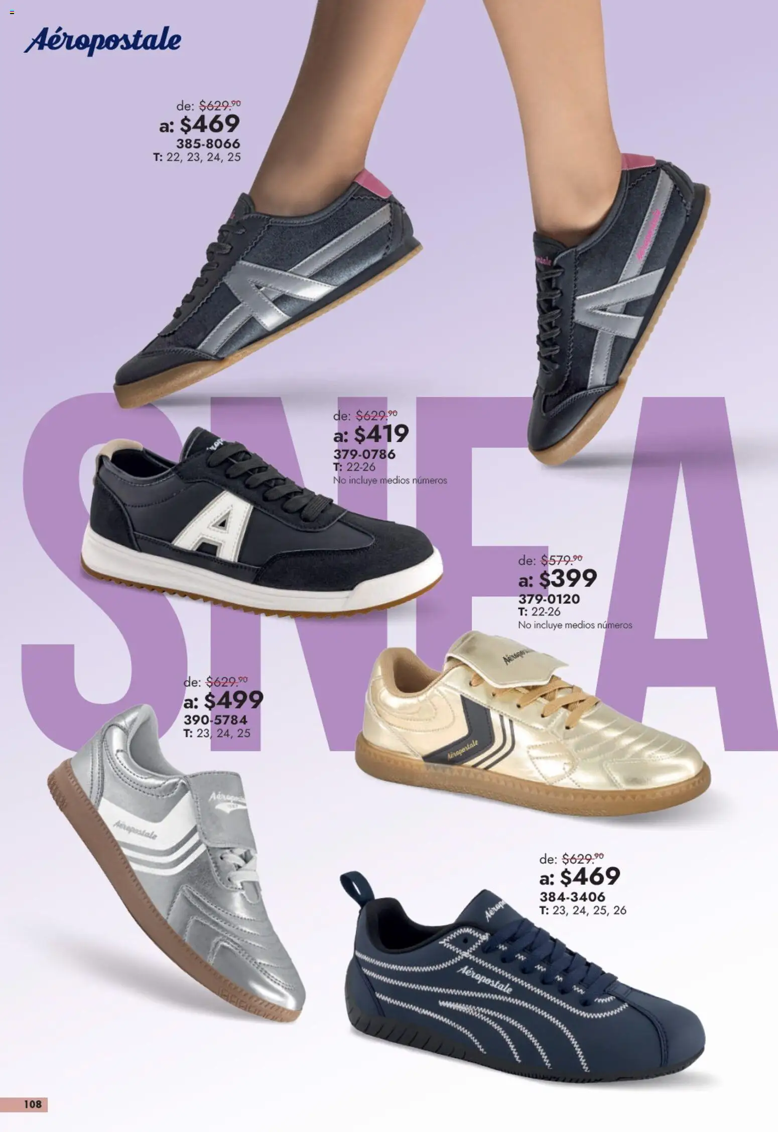 Nuevas ofertas de Andrea válidas en toda la República Mexicana desde el 13/09/2026. ¡Encuentra las mejores ofertas en Andrea catálogo Outlet! | Página: 108