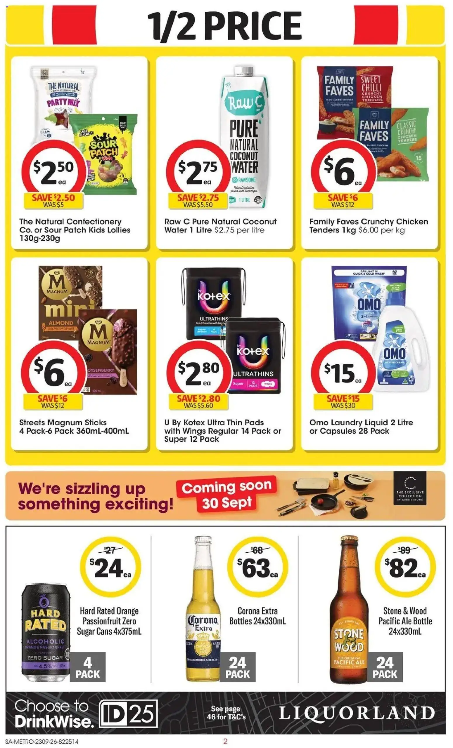 ﻿Coles catalogue valid from 23/09/2026 > Online Australia | Page: 2 | Products: Chicken, Passionfruit, Cream, Laundry