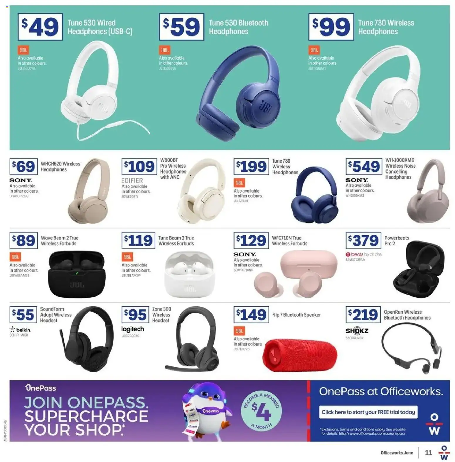 Officeworks catalogue page 11