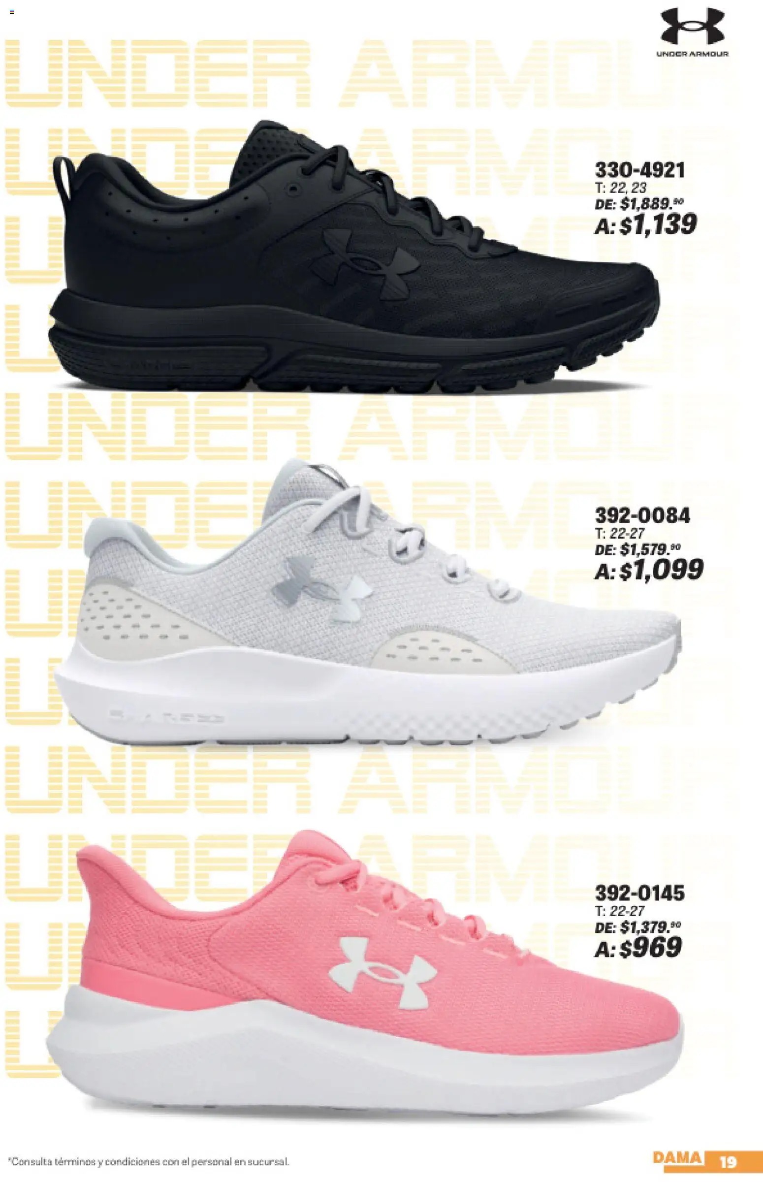 Nuevas ofertas de Andrea válidas en toda la República Mexicana desde el 19/07/2026. ¡Encuentra las mejores ofertas en Andrea catálogo Sports Week! | Página: 19