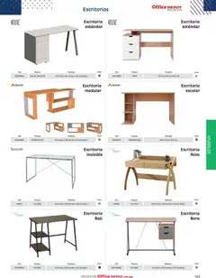 Vista previa de Office Depot catálogo 2026, nuevo folleto de la tienda, válido en México a partir del 12/01/2026 | Página: 145 | Productos: Escritorio, Modular