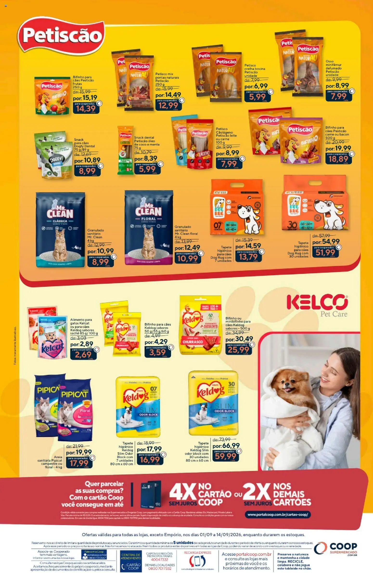 Coop Folheto - válido de 01/09/2026 | Página: 4 | Produtos: Areia, Carne, Bacon, Granulado