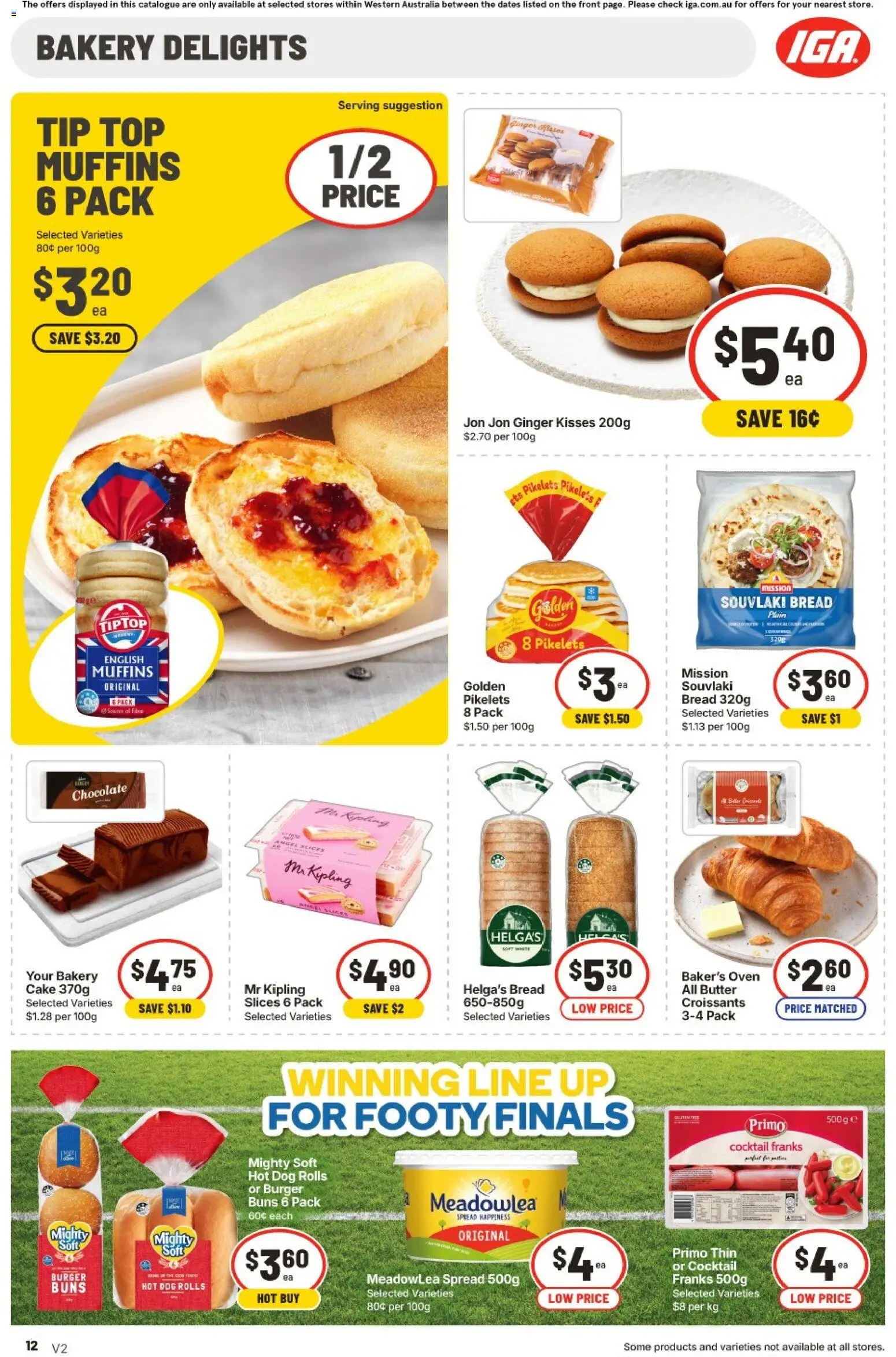 IGA catalogue - valid from 30/09/2026 | Page: 21 | Products: Butter, Bread, Bakery, Spread