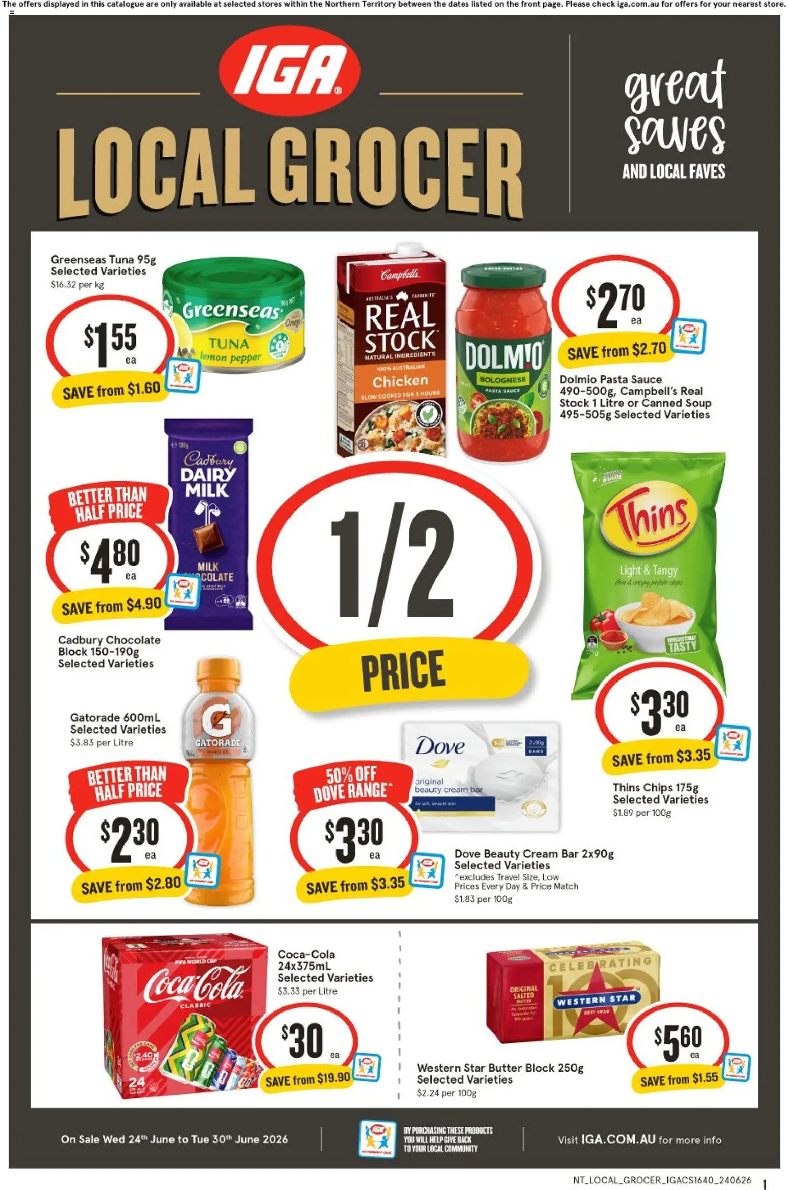IGA catalogue - valid from 24/06/2026 | Page: 1
