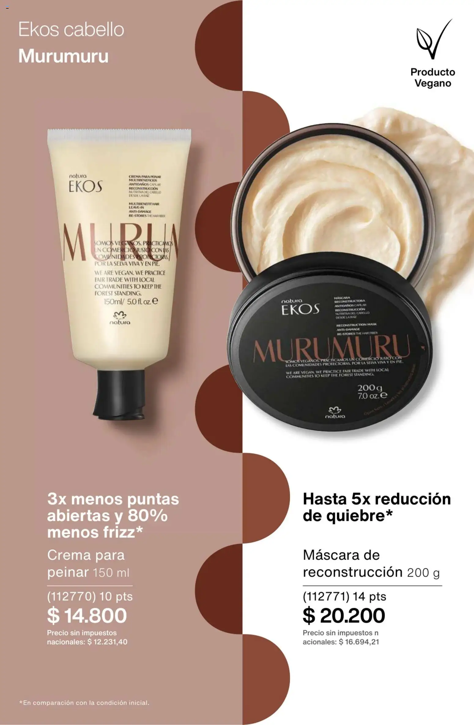Catálogo Natura Ciclo 3 │ válido desde el 09/02/2026 | Página: 259 | Productos: Máscara, Crema