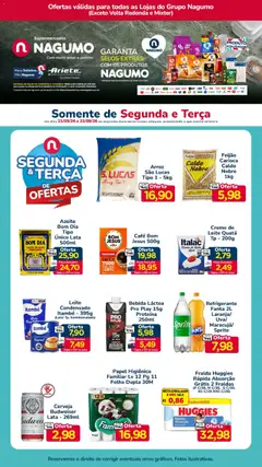 Nagumo ofertas Segunda e Terça - Pré-Visualização do folheto da loja Nagumo, válido de 21/09/2026