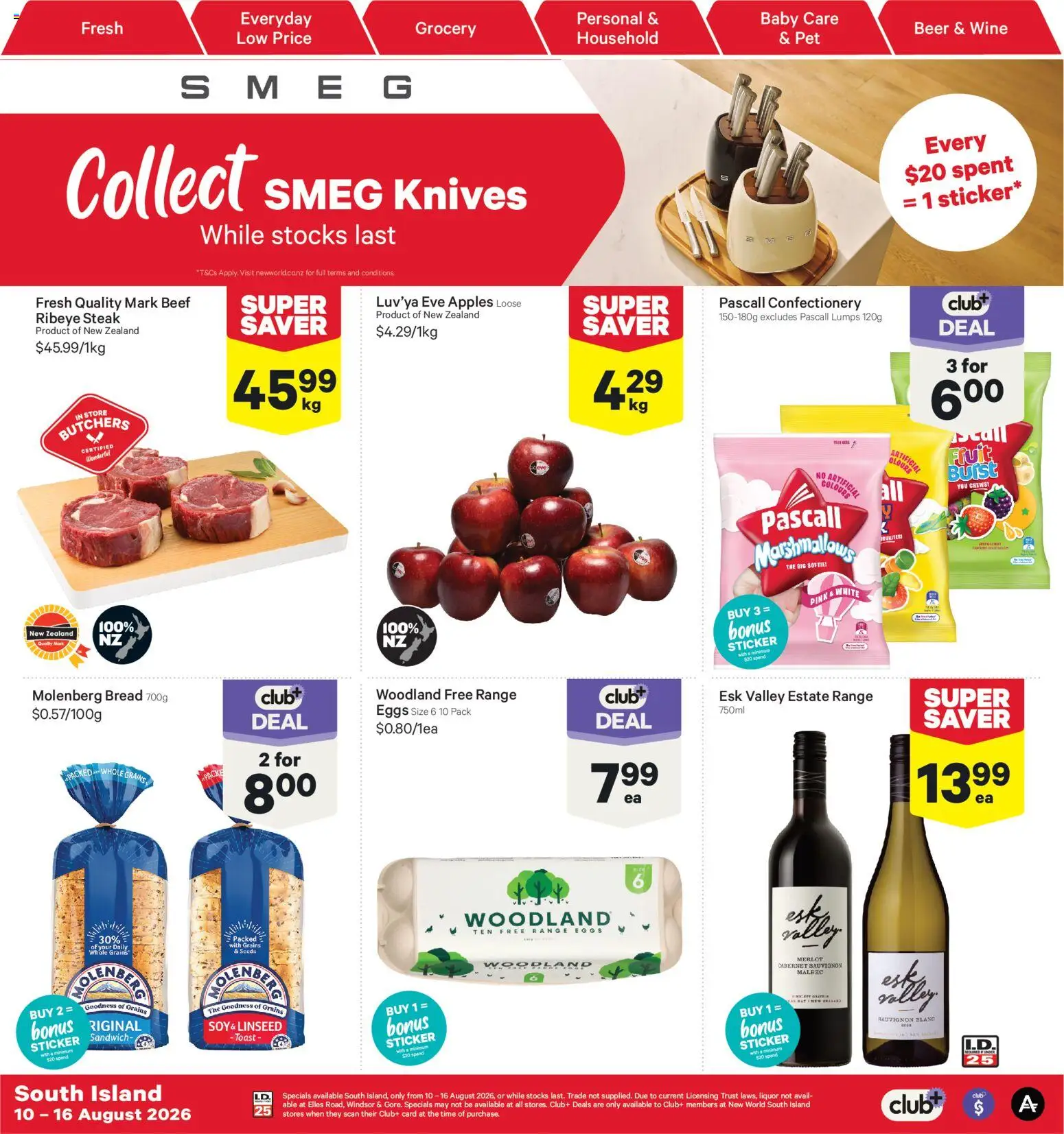 New World catalogue from 10 Aug 2026 | Page: 1