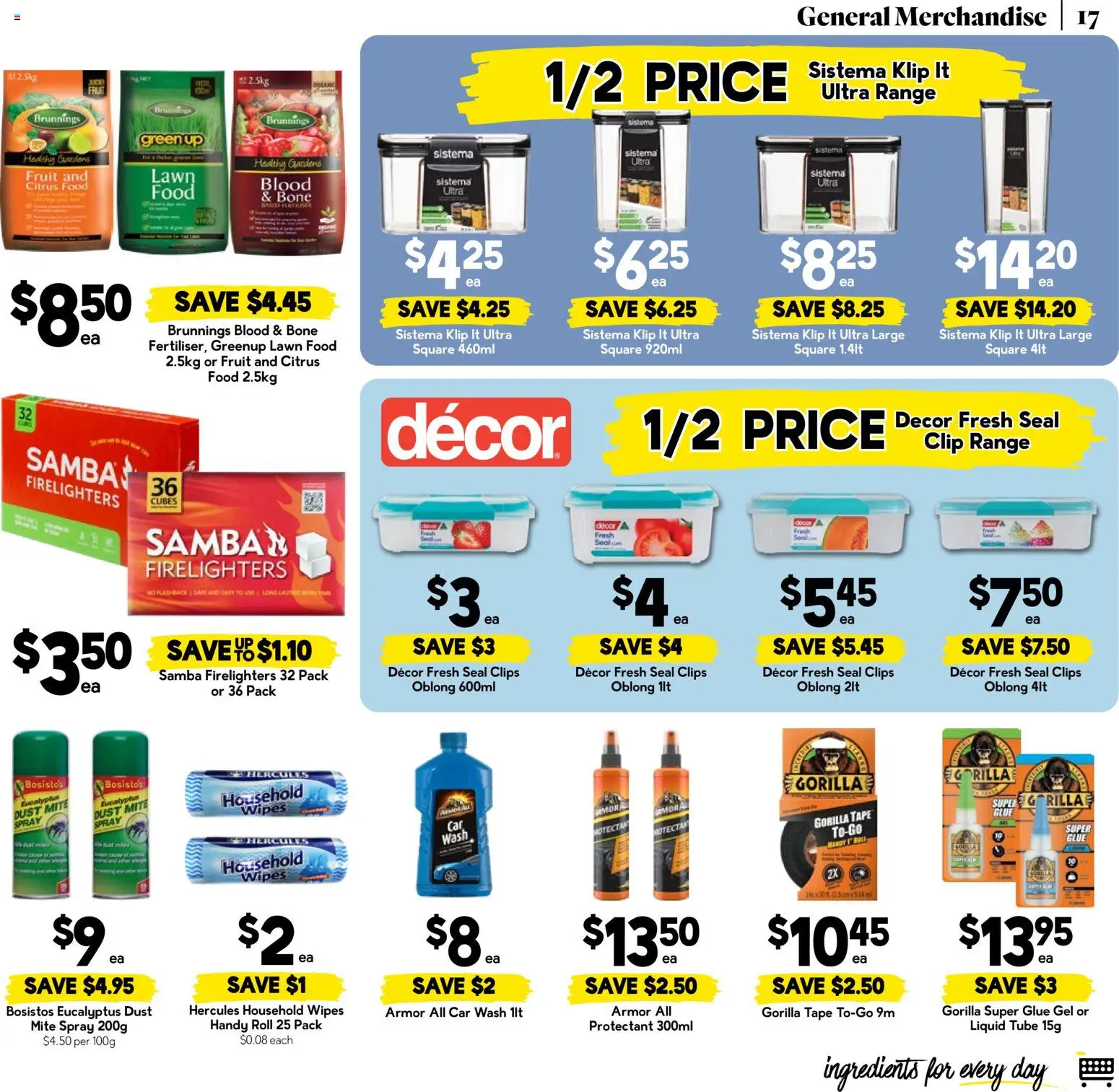 Drakes catalogue - valid from 26/08/2026 | Page: 17 | Products: Food, Household, Ingredients, Safe