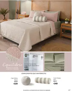 Vista previa de Vianney catálogo Tu hogar, nuestra pasión, nuevo folleto de la tienda, válido en México a partir del 06.03.2026 | Página: 109 | Productos: Sabanas, Cortinas