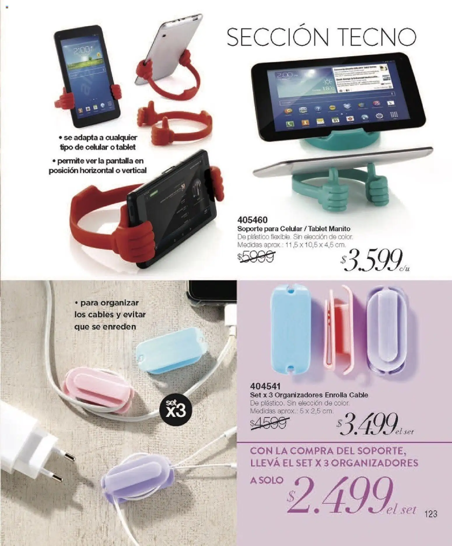 Violetta - Violetta Cosméticos │ válido desde el 09.03.2026 | Página: 123 | Productos: Cable, Tablet