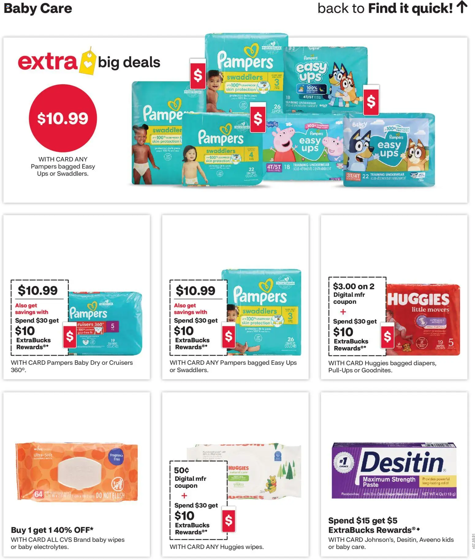 CVS Pharmacy Weekly Ad - WA - valid from 14.06.2026 | Page: 11 | Products: Zinc, Fragrance, Underwear, UPS
