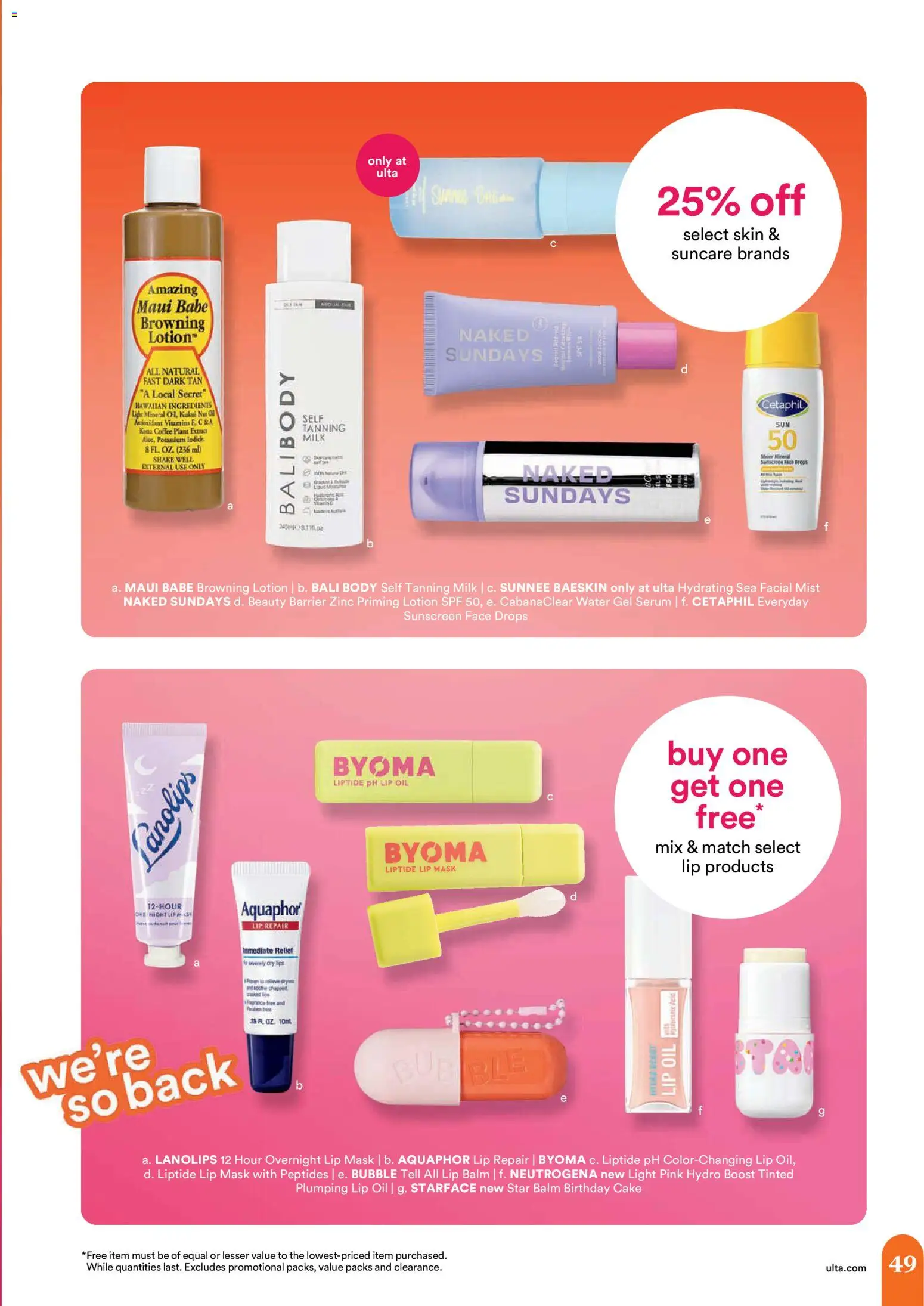 Ulta Beauty Weekly Ad - valid from 08/02/2026 | Page: 49