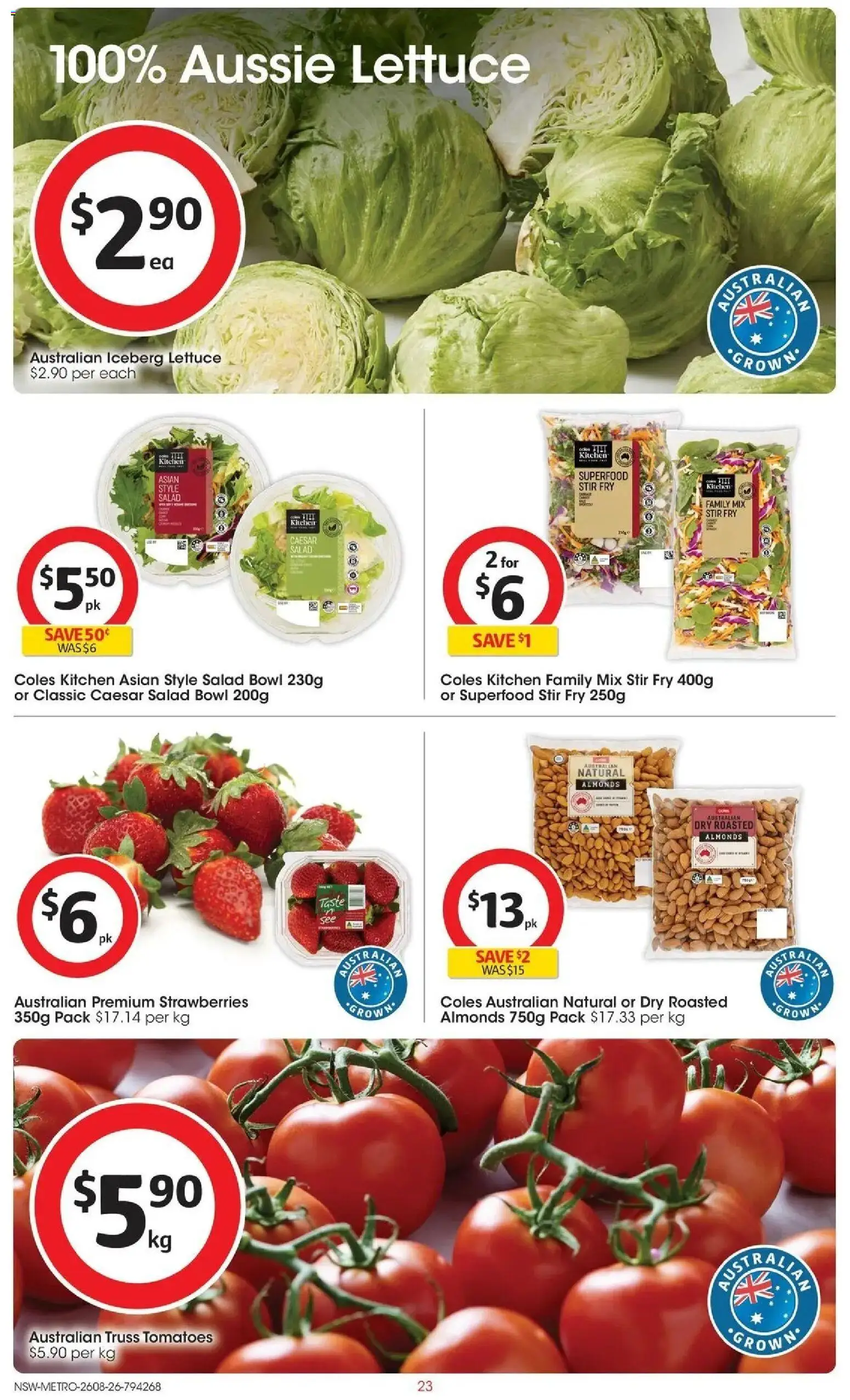 ﻿Coles catalogue valid from 26/08/2026 > Online Australia | Page: 23